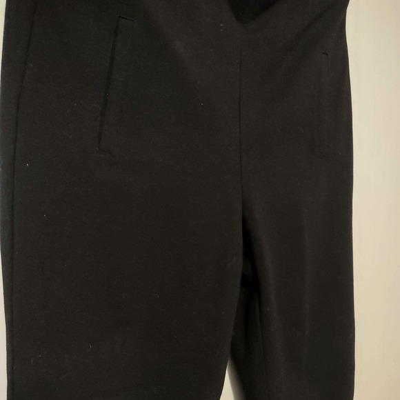 Chicos Black Elastic Waist Dress Pants Size 6 - Picture 2 of 6
